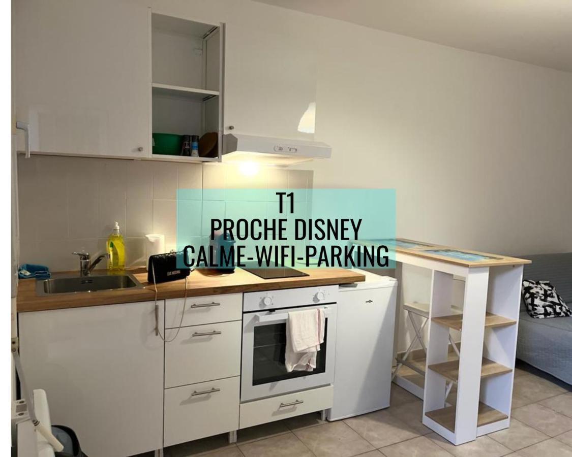 Superbe Studio Proche Disney Шамп-сюр-Марн Екстериор снимка